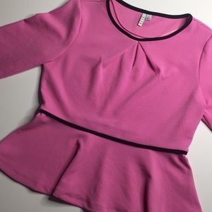 Pink blouse- Large